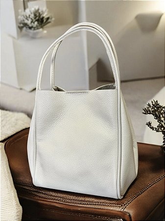 Bolsa bucket gelo couro legítimo