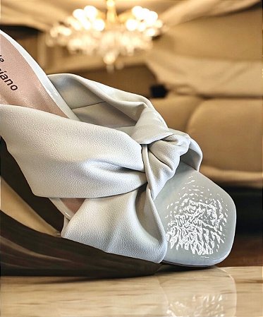 Tamanco Marilyn off white nó