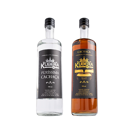 Kit 2 Cachaças 1 Puríssima + 1 Bertholletia Premium 700ml