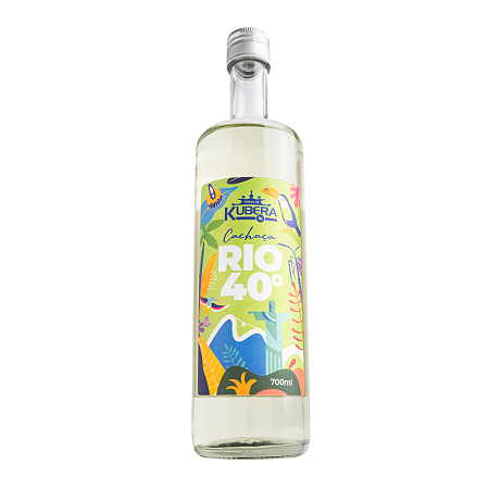 Cachaça Rio 40° Cana e Limão Garrafa Herança 700ml