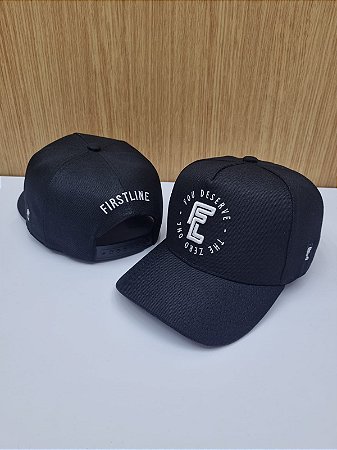 Boné Aba Curva Snapback FL-THE-ZERO-ONE Preto