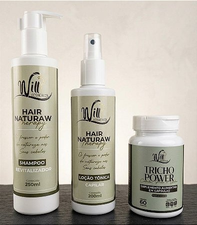 TÕNICO +SUPLEMENTO + SHAMPOO
