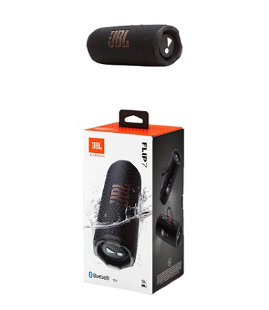 Caixa De Som Bluetooth Jbl Flip 7 Preta