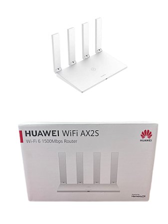 Roteador Huawei Wifi6 Ax2s Ws7000 1500mbps Dual Band Branco