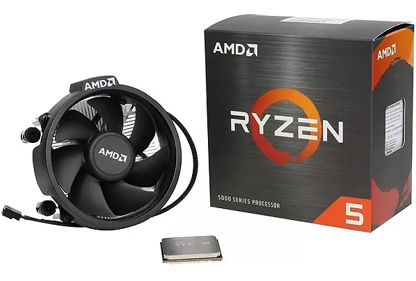 Processador Amd Ryzen 5 5500 3.6ghz - 100-100000457box