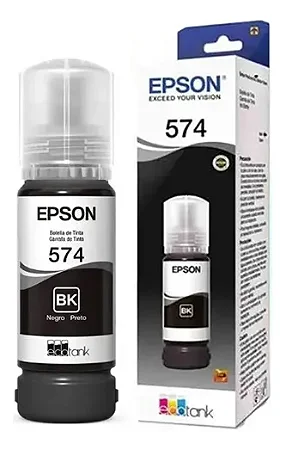 Refil De Tinta Epson T574120 Preto - L8050 L18050