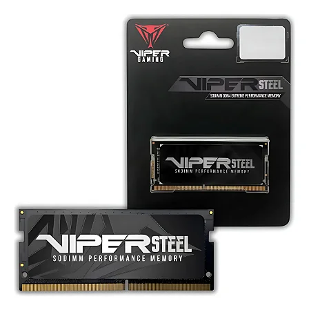 Memória Ram Patriot Viper Steel Gaming 16gb Ddr4 Sodimm Grey