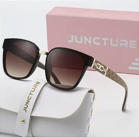 Óculos De Sol Olho De Gato Juncture 2505-c2 Marrom