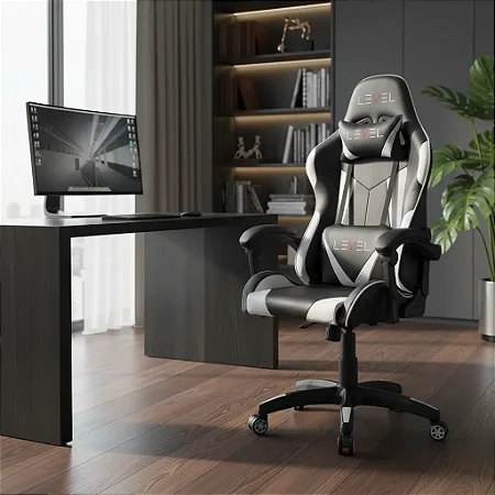 Cadeira Gamer Ergonômica Level Lv-c01dn Branco