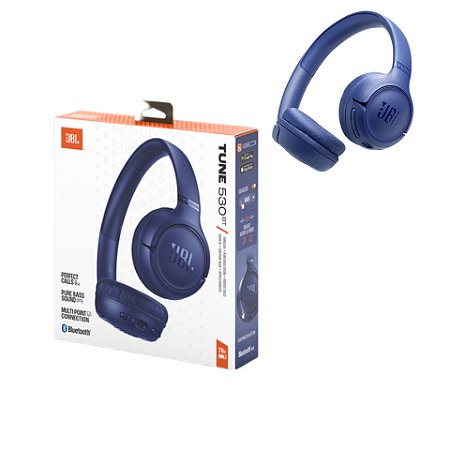 Fone De Ouvido Jbl Tune 530bt Bluetooth Azul