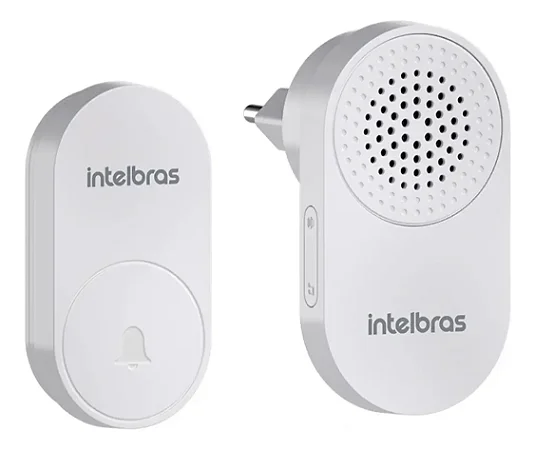 Campainha Sem Fio Intelbras Cik 102 Branca