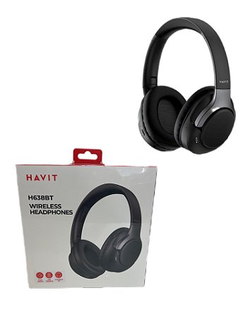 Fone De Ouvido Gamer Havit H638bt S/ Fio Bluetooth
