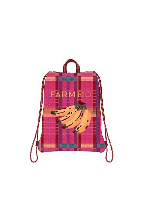 Bolsa Farm Praiana Sofia Xadrez