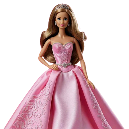 Roupa de Barbie Meu Sonho Rosa I I