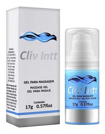 Cliv Intt Gel Lubrificante Dessensibilizante Para Sexo Anal