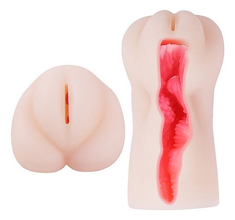 Masturbador Masculino Em Forma De Vagina Em Cyberskin 6521