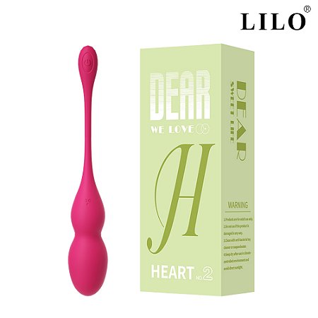 Lilo Bullet Recarregável com 9 modos de vibração e com Controle Remoto via APP