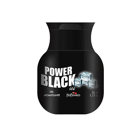 Hot Flowers ower Black Ice Gel Aromatizante  Efeito Gelado