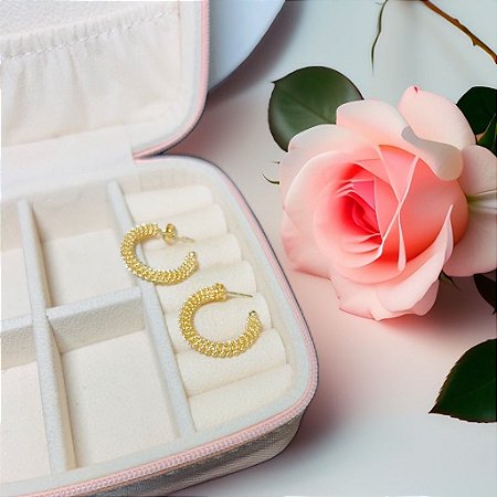 Brinco Argola Espiral