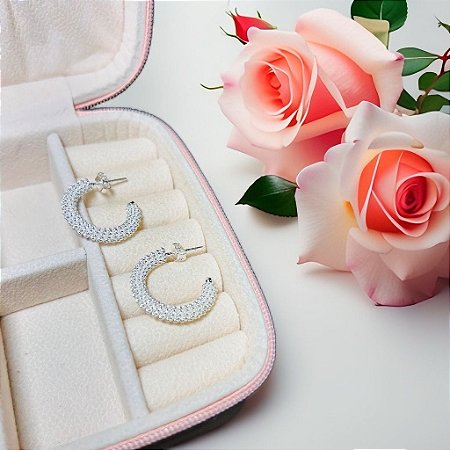 Brinco Argola Espiral