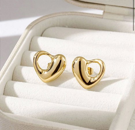 Brinco Coração Bell
