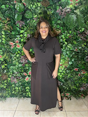 Vestido em moletinho