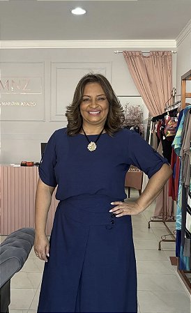 Blusa Botão em Linho