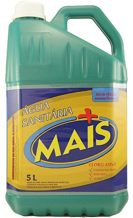 Água Sanitária Mais 5 Litros