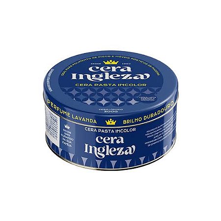 Cera Em Pasta Ingleza Incolor 300g