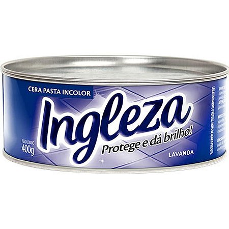 Cera Em Pasta Ingleza  Incolor 400g