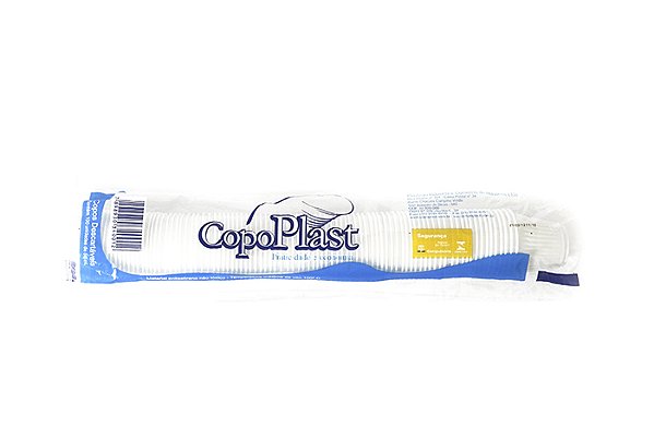 Copo Descartável 50ml Café Branco Copoplast