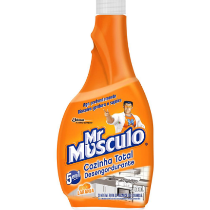 Desengordurante Mr Músculo Cozinha 500ml Refil