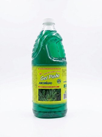 Sabão Limpeza Pesada Gel Pinho 2L Arcbrilho