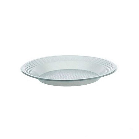 Prato Descartável Fundo 21cm Plástico Copoplast