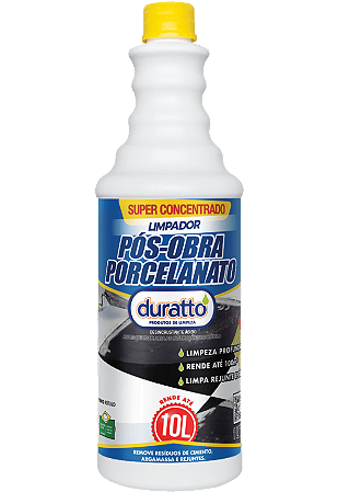 Limpador Pós Obra Para Porcelanato 1L Duratto