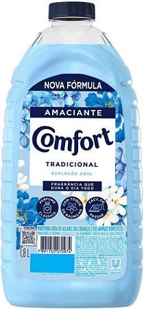 Amaciante Confort 1,8 Litros Explosão Azul