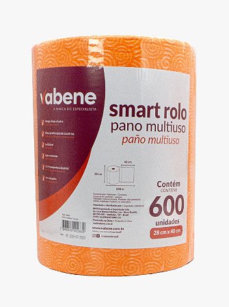 Pano Multiuso Vabene 30cm x 20cm 35g 600 Panos Laranja