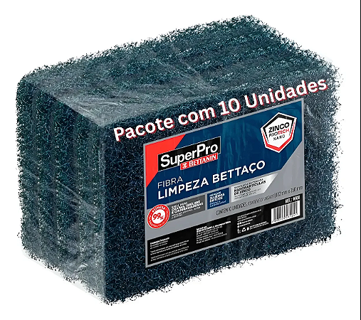 Fibra Limpeza Betaco C/10 Verde Bettanin