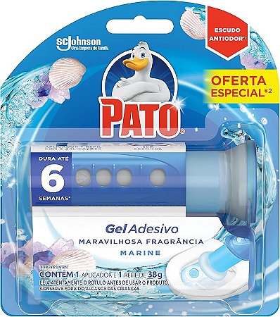 Gel Sanitário Pato Marine c/ Aplicador 38g