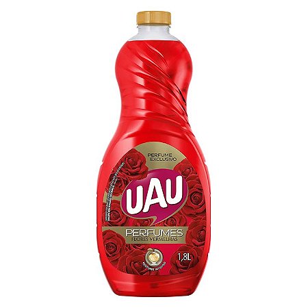 Limpador Concentrado 1,8L Uau Flores Vermelhas e Seduçao