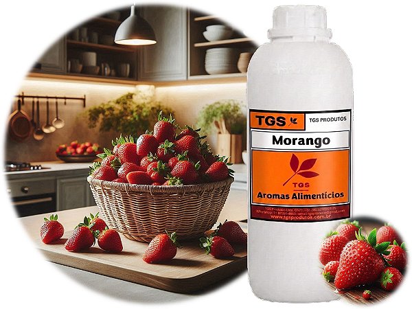 AIN Morango Plus - Aroma Idêntico ao Natural Líquido