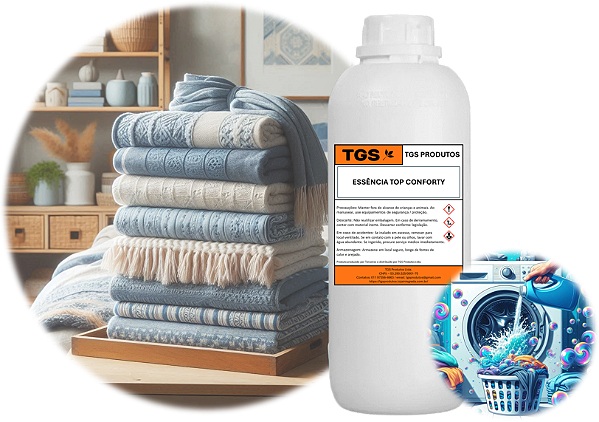 Essência Top Conforty para fabricar amaciante