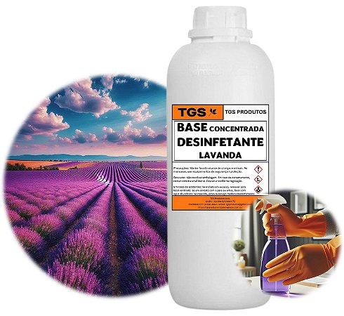 Base para fabricar Desinfetante de Lavanda