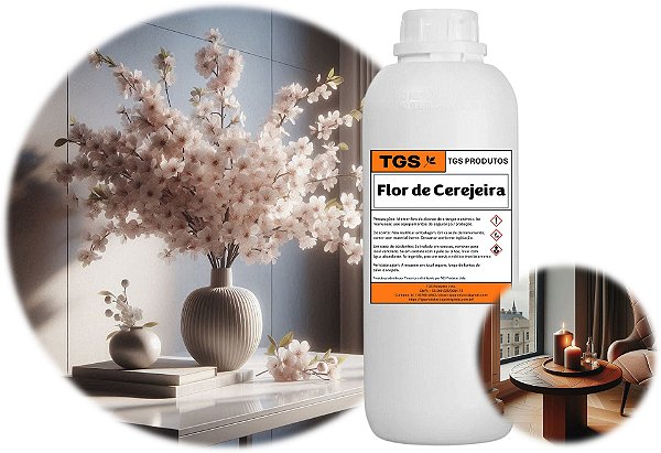 Essência Flor de Cerejeira Ultra para Velas & Difusores de Varetas & Cosméticos