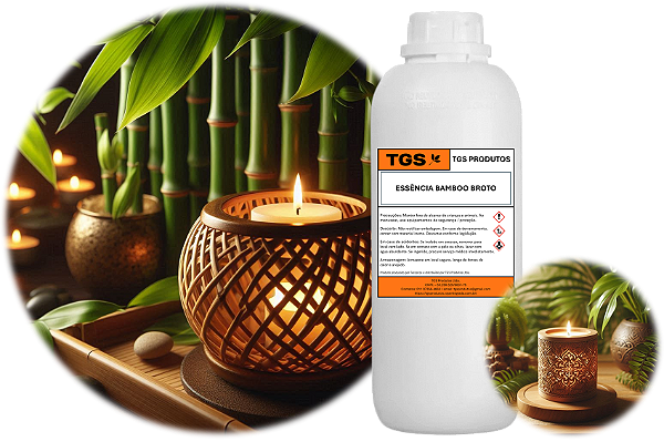 Essência Bamboo Broto Ultra para Velas & Difusores de Varetas & Aroma Spray & Sabonetes & Cosméticos
