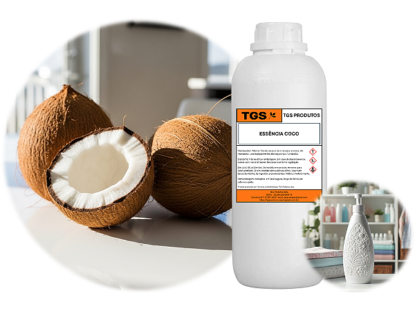 Essência Coco Plus para fabricar sabão líquido
