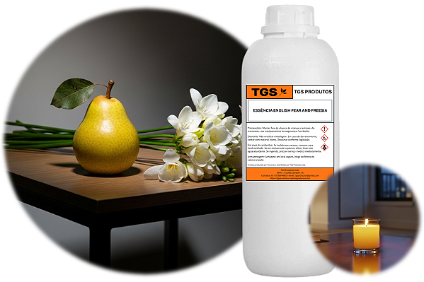 Essência English Pear and Freesia Ultra para Velas & Difusores de Varetas & Cosméticos
