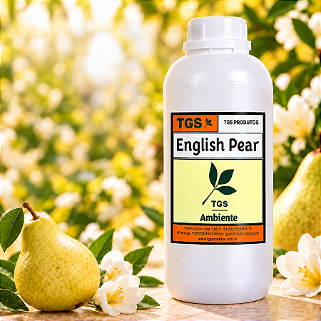 Essência Refil English Pear and Freesia para Difusor Varetas (Pronta para uso em até 8 m²)