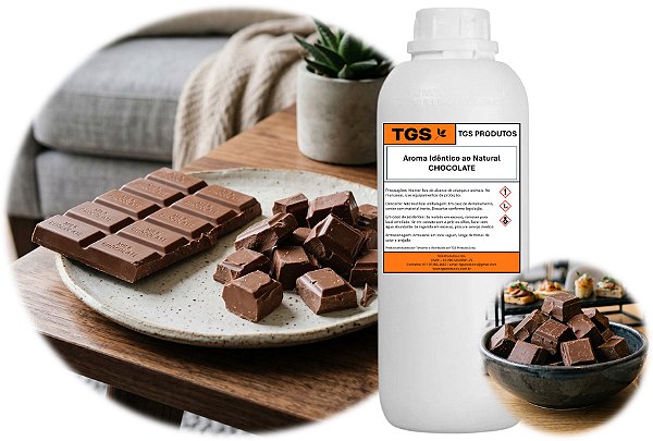 AIN Chocolate Plus Aroma Idêntico ao Natural líquido