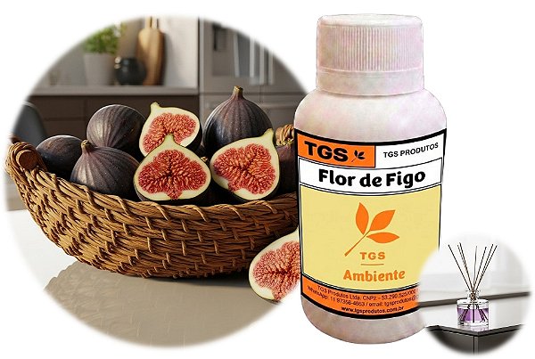 Essência Refil Flor de Figo para Difusor Varetas (Pronta para uso em até 8 m²)